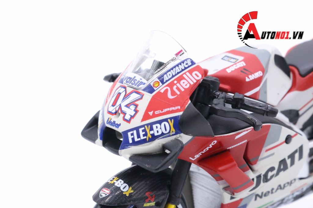 MÔ HÌNH XE MOTO GP DUCATI DESMOSEDICI 2018 NO.4 1:18 MAISTO 5747