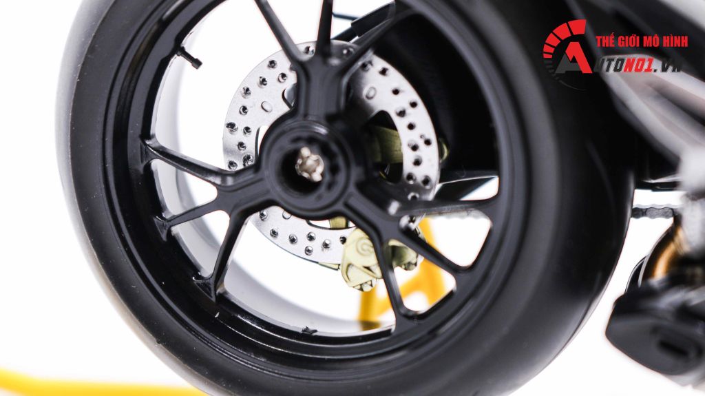 MÔ HÌNH XE ĐỘ DUCATI 899 PANIGALE YELLOW TỈ LỆ 1:12 TAMIYA D126