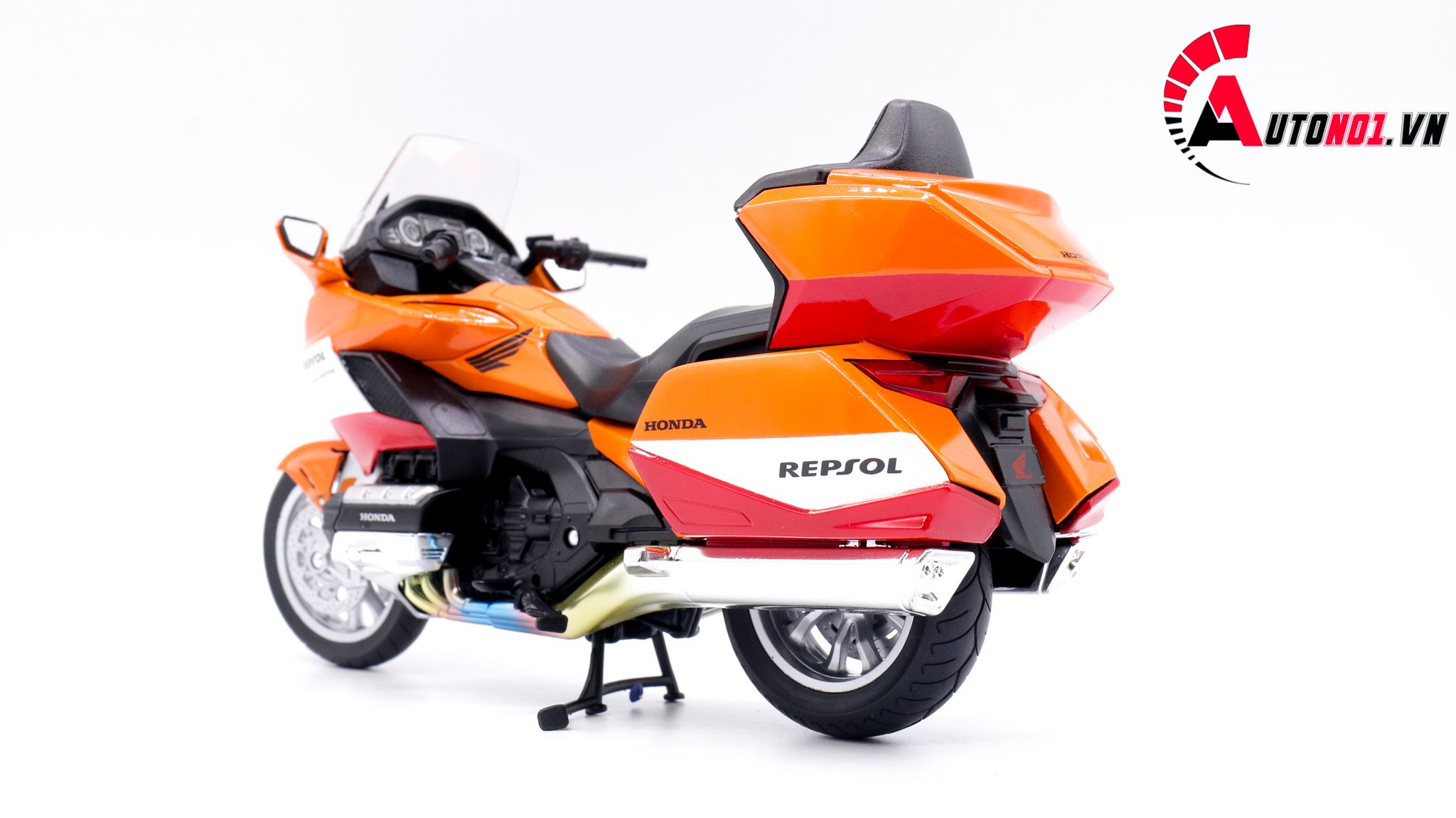  Mô hình xe độ Honda Goldwing 2020 Custom Repsol V2 1:12 Autono1 Welly D169C 