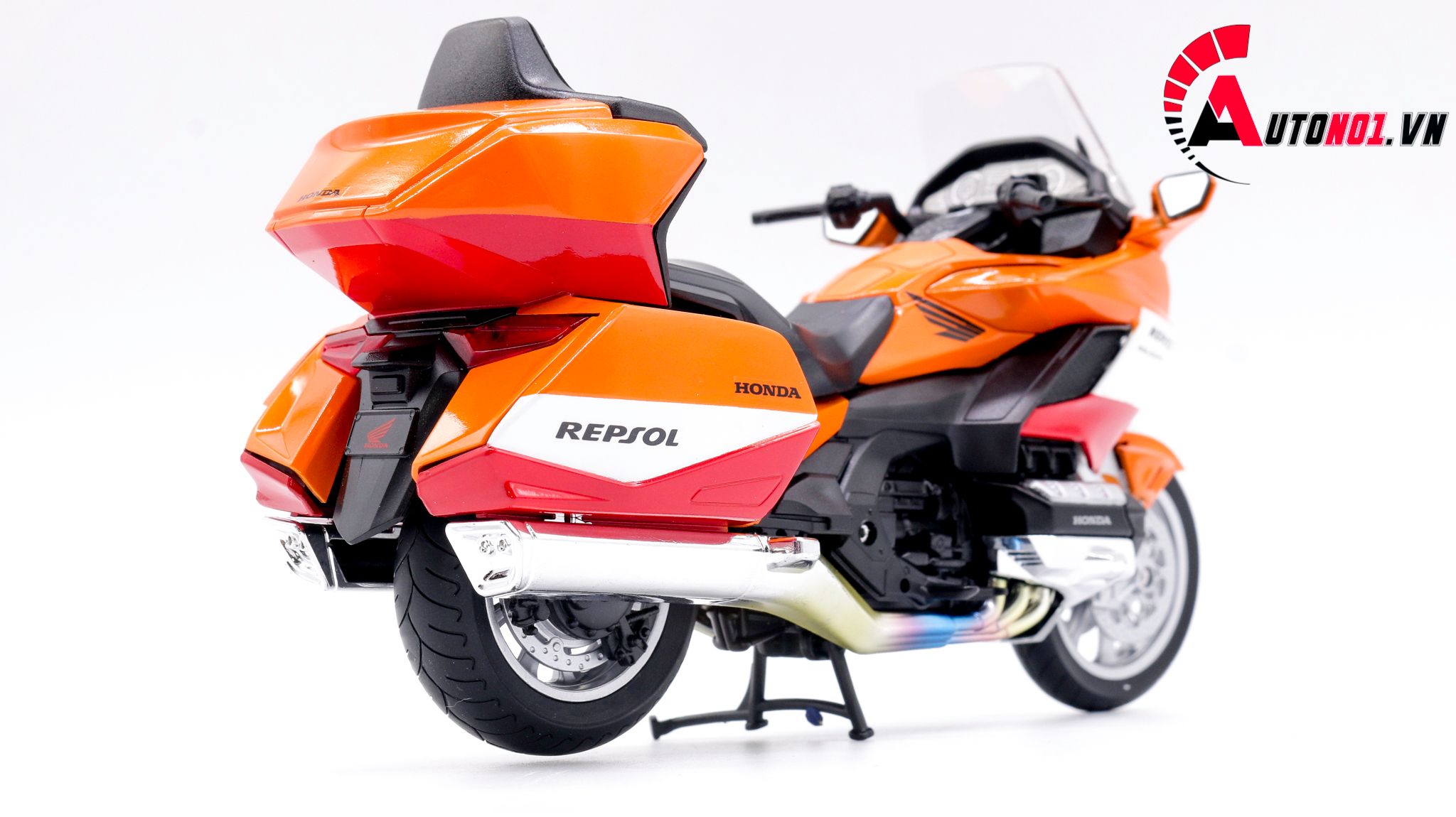  Mô hình xe độ Honda Goldwing 2020 Custom Repsol V2 1:12 Autono1 Welly D169C 