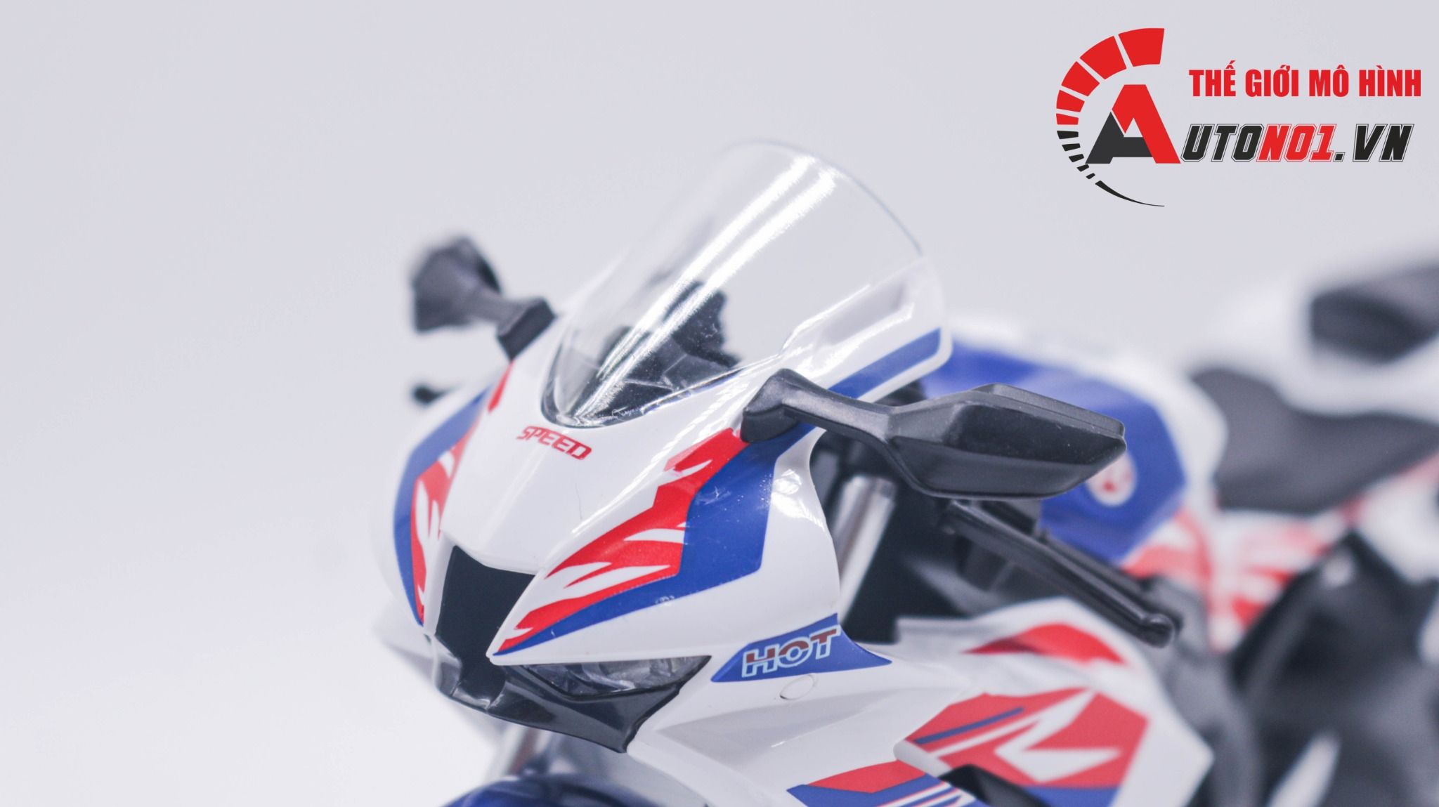  Mô hình xe Honda CBR1000RR tỉ lệ 1:12 Jiaye Model MT051 