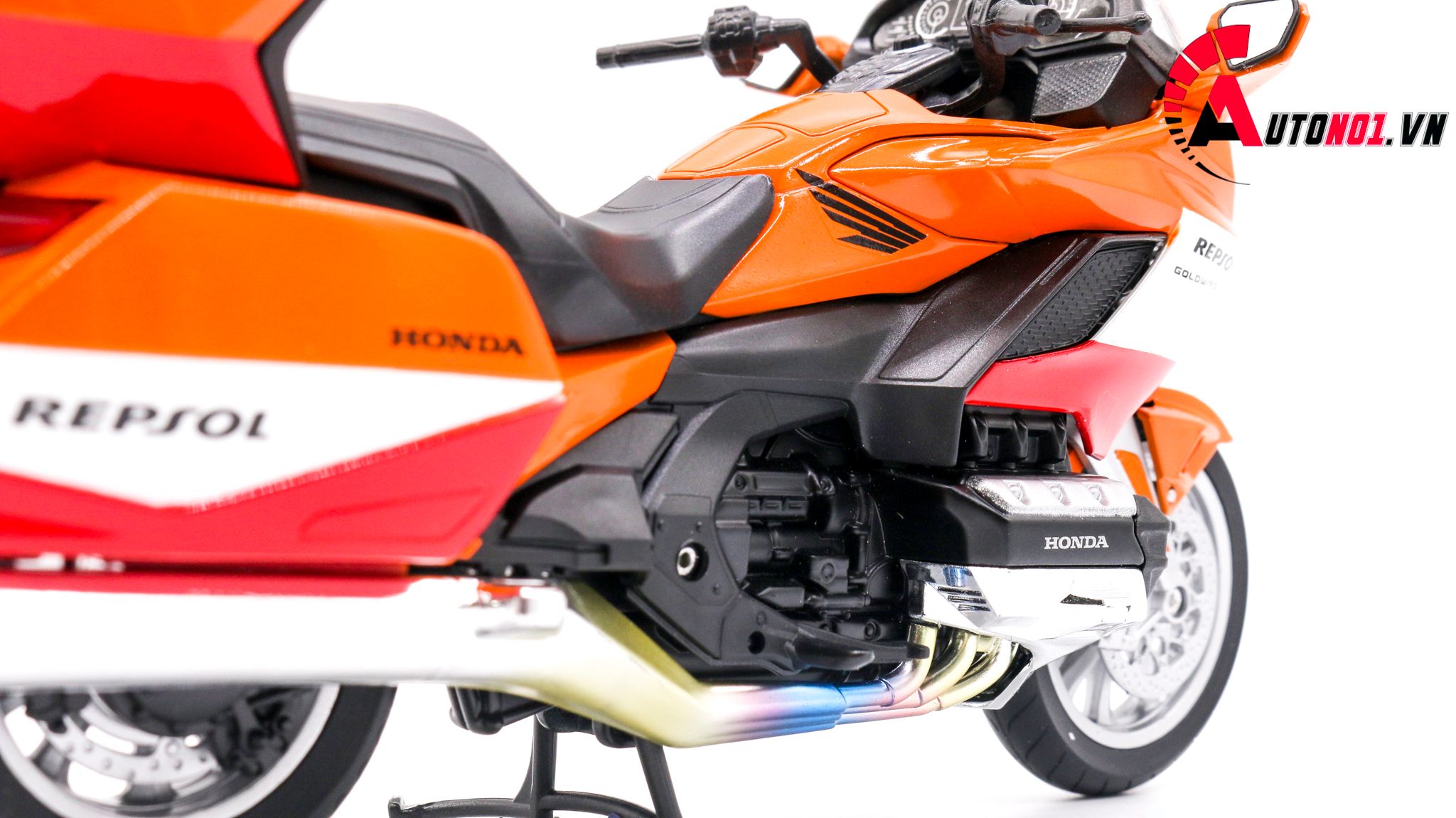  Mô hình xe độ Honda Goldwing 2020 Custom Repsol V2 1:12 Autono1 Welly D169C 