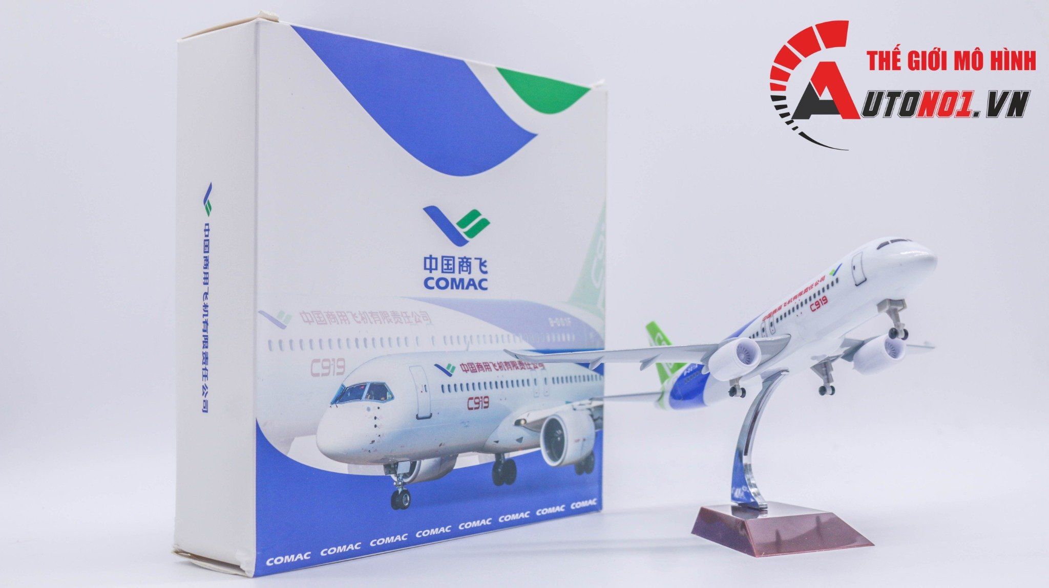  Mô hình máy bay China Air Comac C919 20cm MB20101 