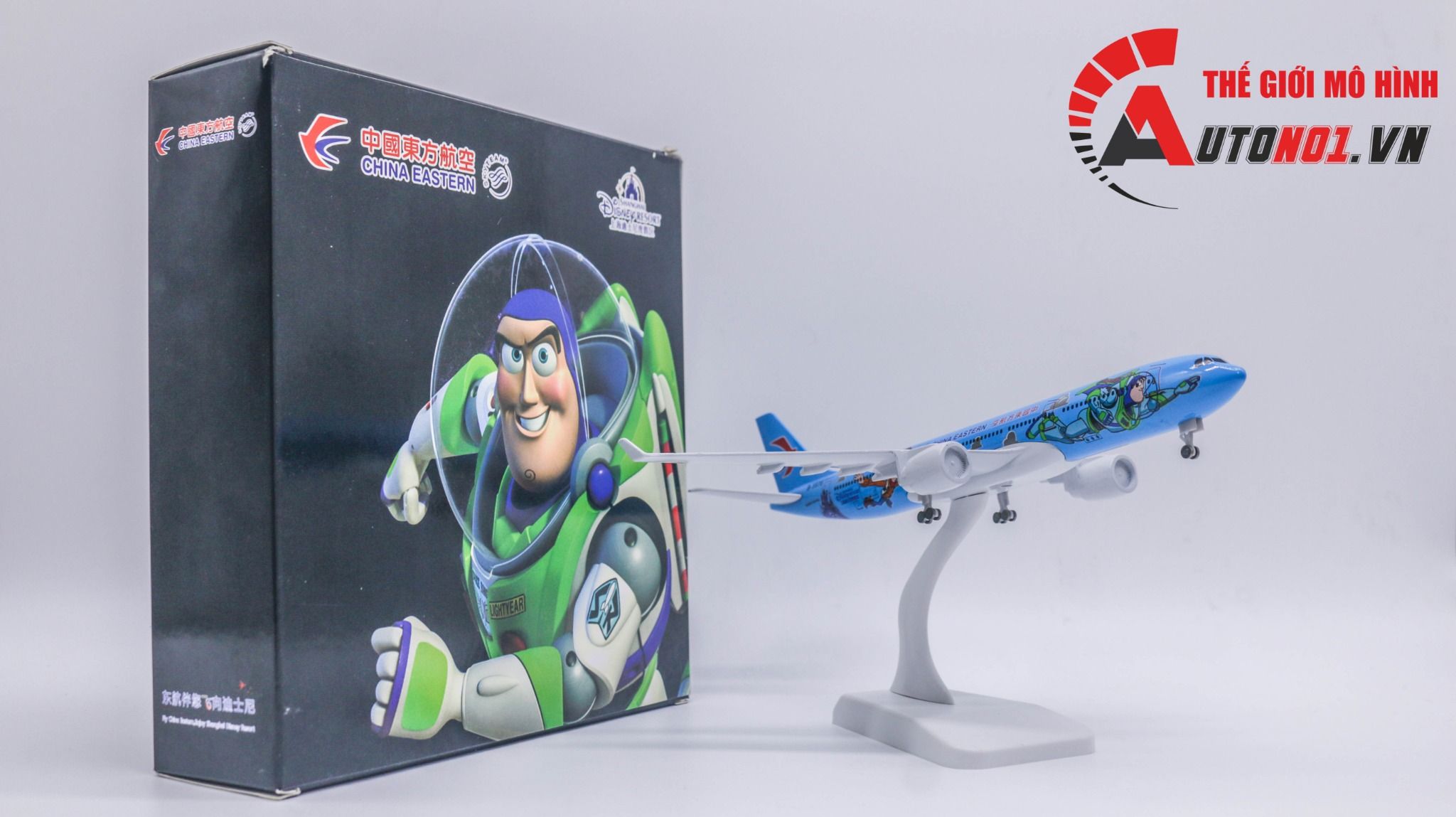  Mô hình máy bay China Eastern Buzz & Woody Airbus A330 kích thước 20cm MB20095 