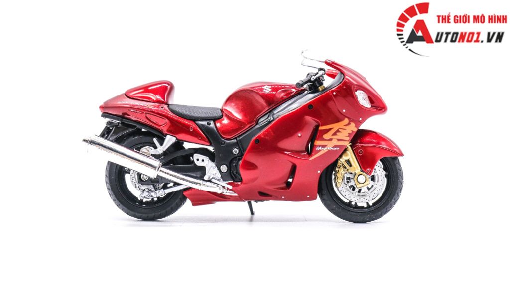 MÔ HÌNH XE MÔ TÔ SUZUKI HAYABUSA GSX-1300R 1:18 MAISTO 7864