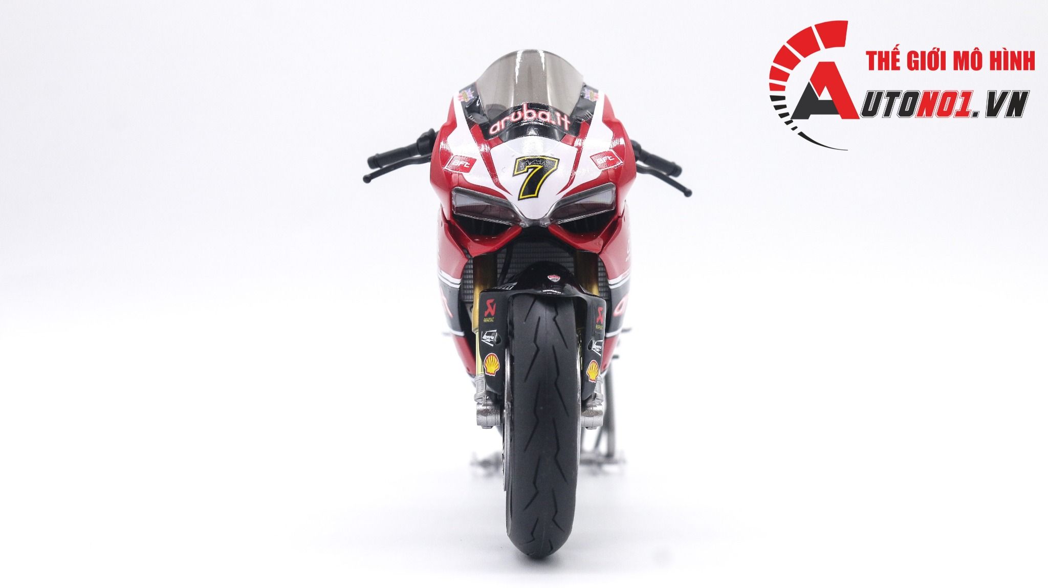  Mô hình xe Ducati Panigale 1199 Aruba.It 1:12 Tamiya D227c 