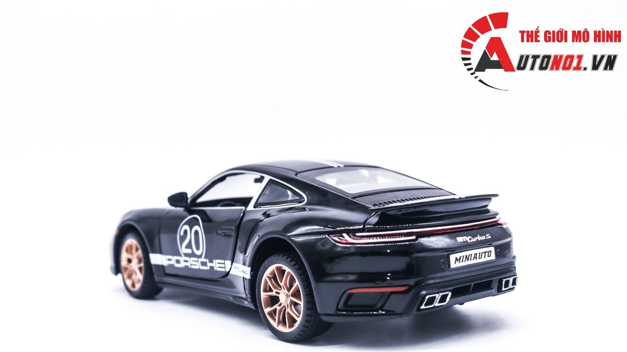  Mô hình xe Porsche 911 Turbo S 1:24 Miniauto OT338 