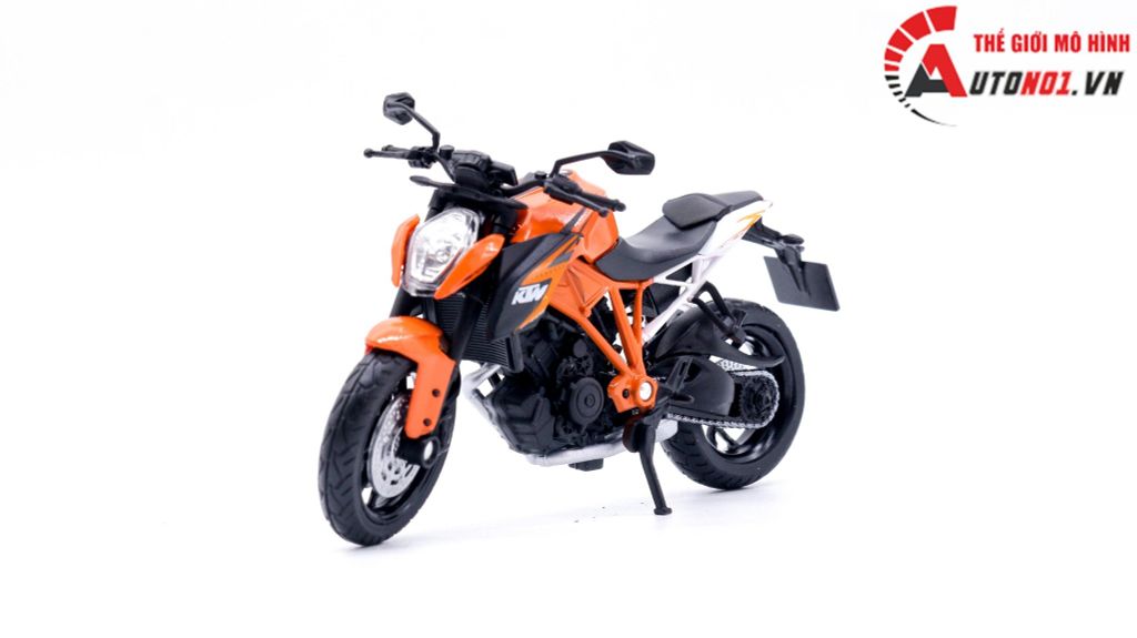 MÔ HÌNH XE KTM 1290 SUPER DUKE R ORANGE 1:18 MAISTO 7866