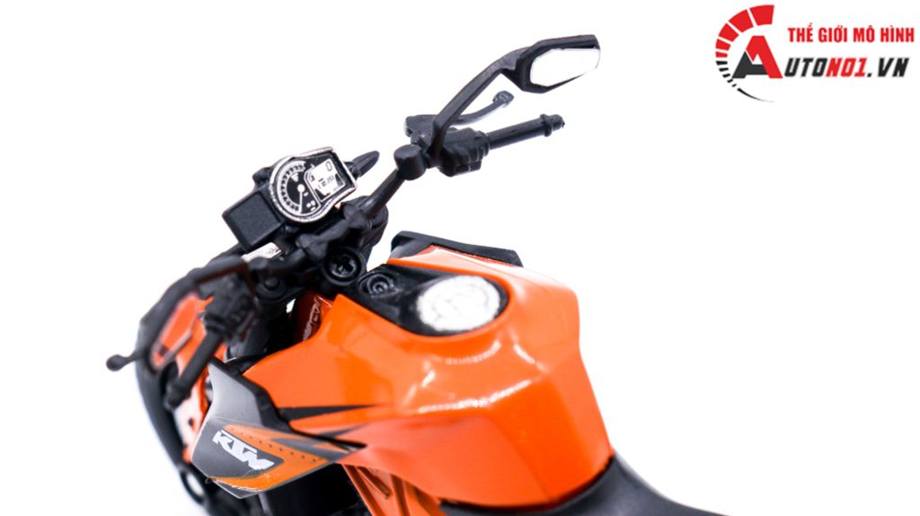 MÔ HÌNH XE KTM 1290 SUPER DUKE R ORANGE 1:18 MAISTO 7866