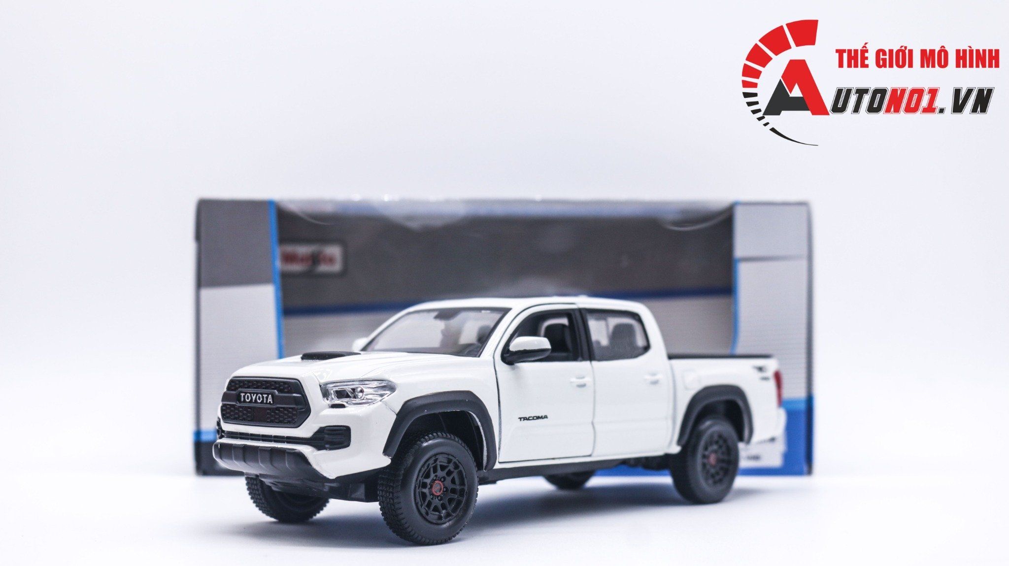  Mô hình xe Toyota Tacoma TRD Pro 2023 tỉ lệ 1:27 Maisto 32910 OT343 