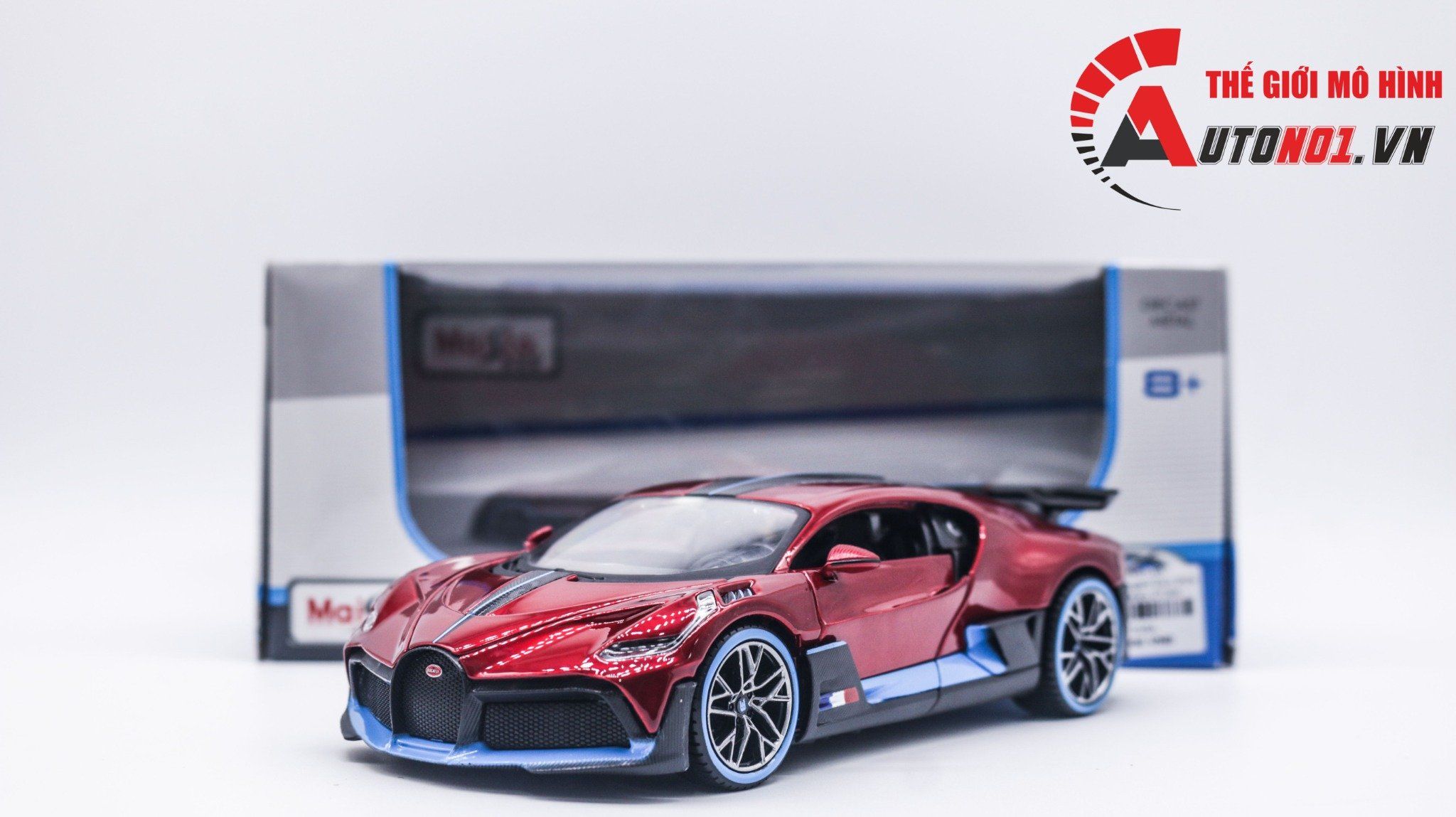  Mô hình xe Bugatti Divo 2024 tỉ lệ 1:24 Maisto OT346 