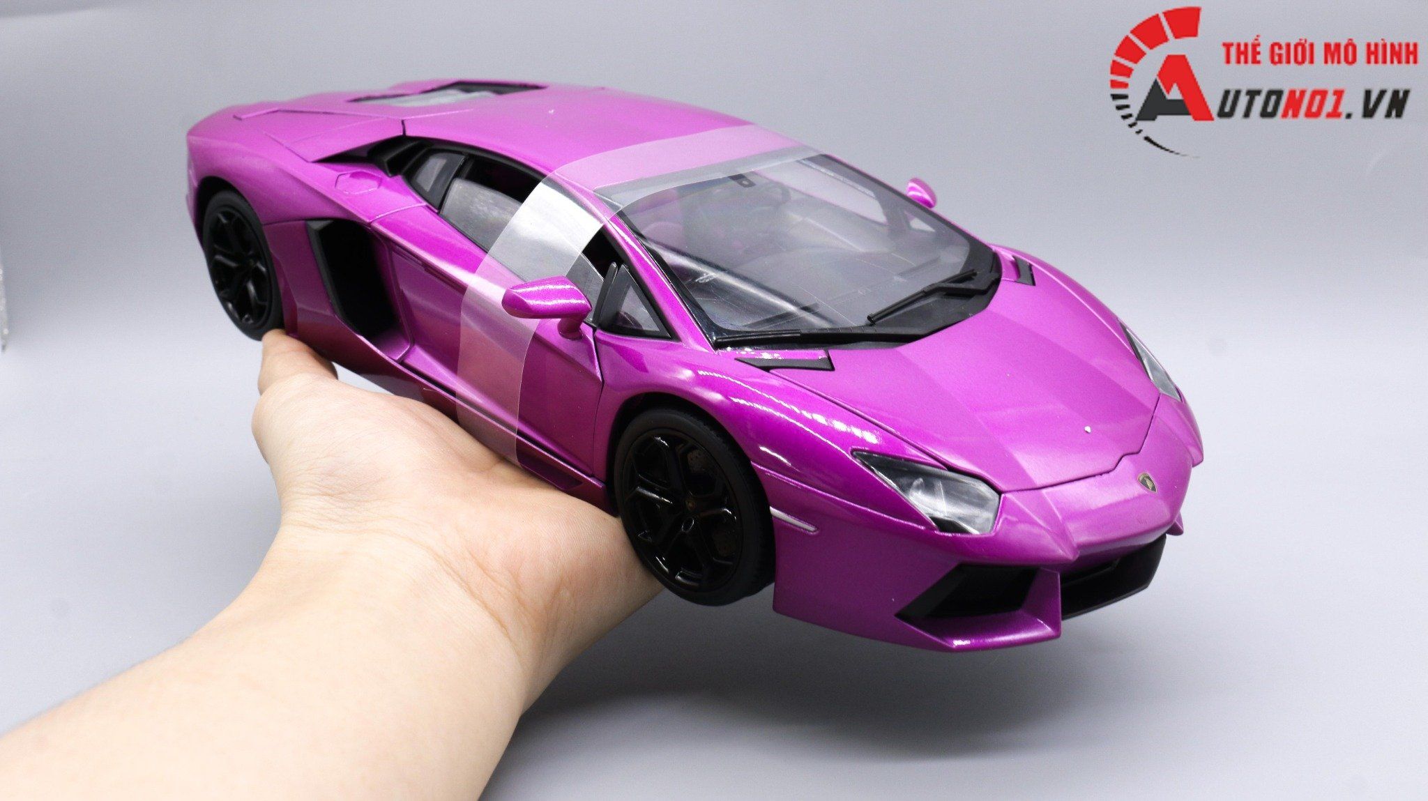  Mô hình xe Lamborghini Aventador Lp700-4 1:18 Welly 7870 