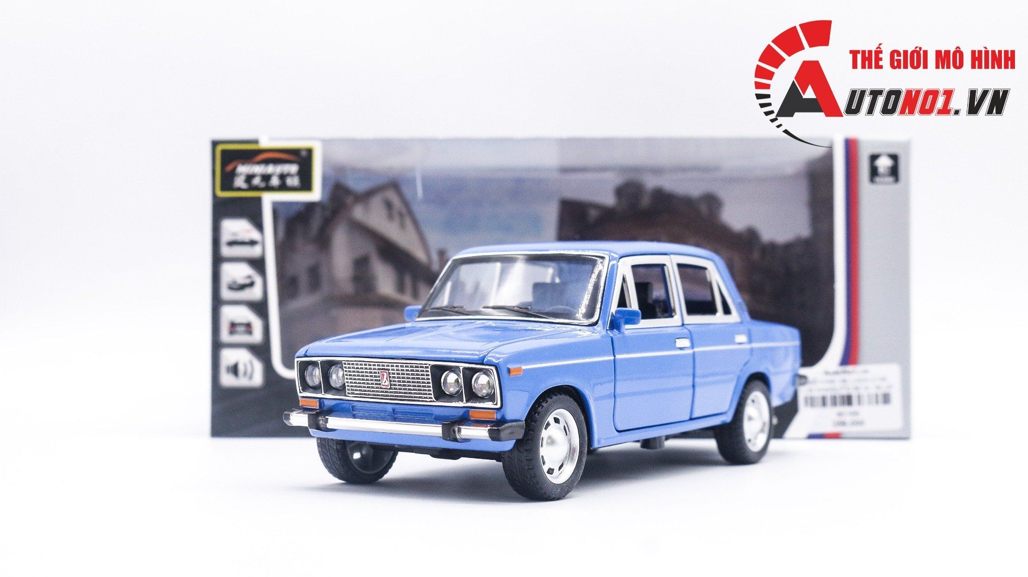  Mô hình xe Lada 2106 1:24 Miniauto OT415 