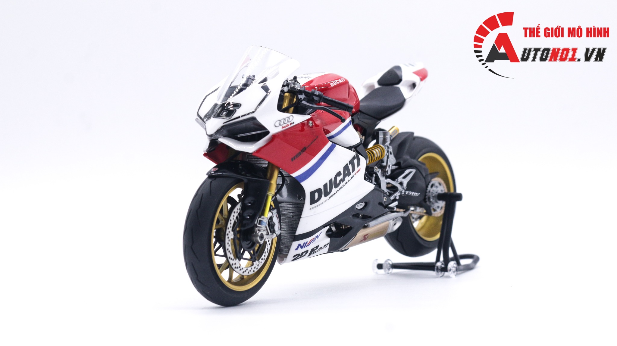  Mô hình xe cao cấp Ducati 1199 Audi Rs cao cấp Nồi Khô Tỉ Lệ 1:12 Tamiya D128 