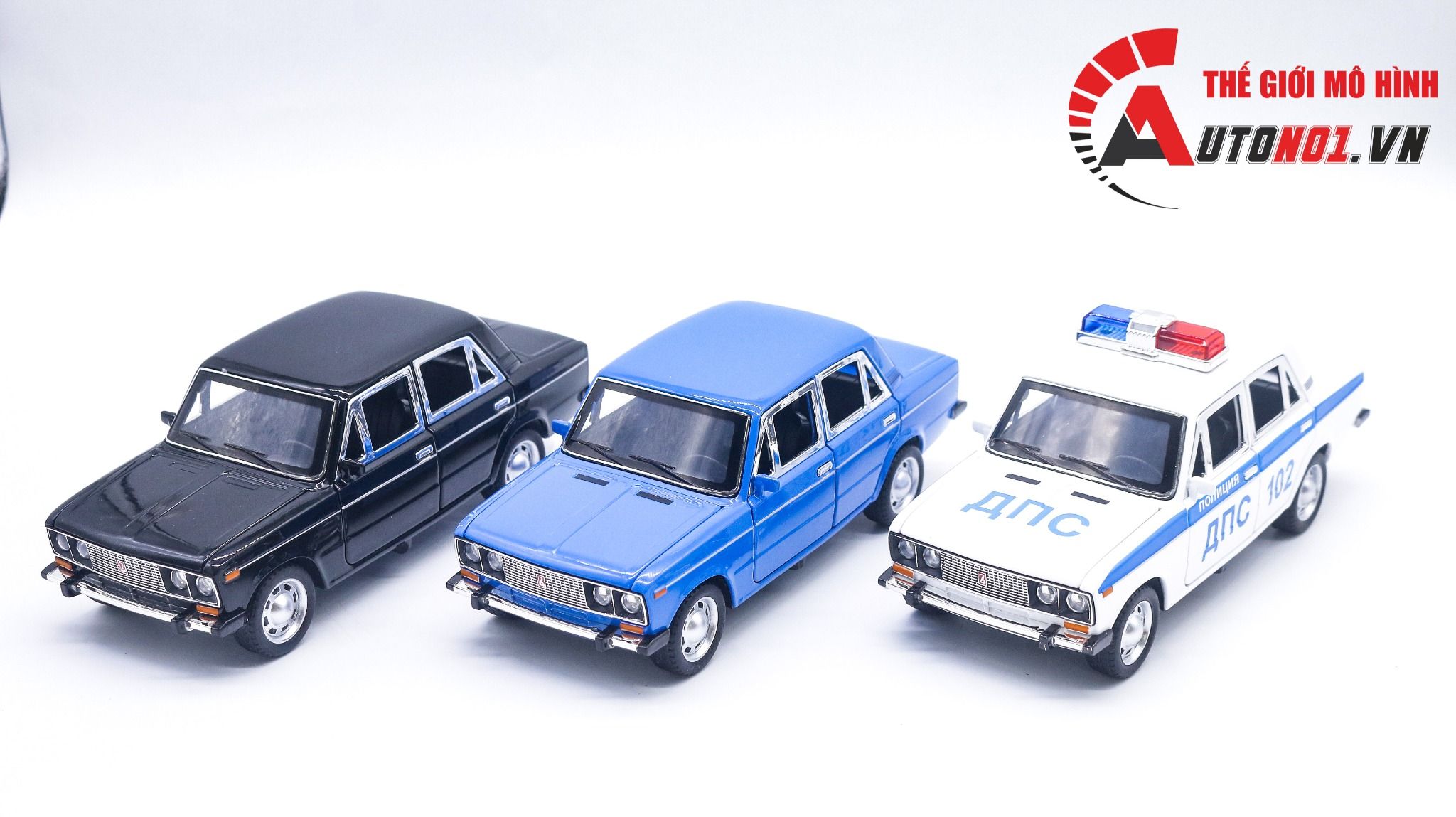  Mô hình xe Lada 2106 1:24 Miniauto OT415 