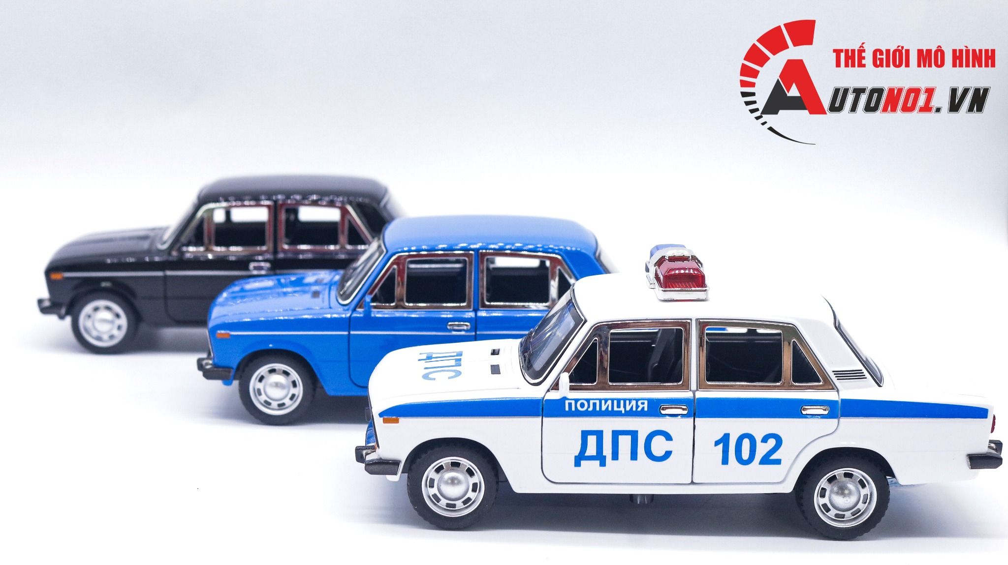  Mô hình xe Lada 2106 1:24 Miniauto OT415 