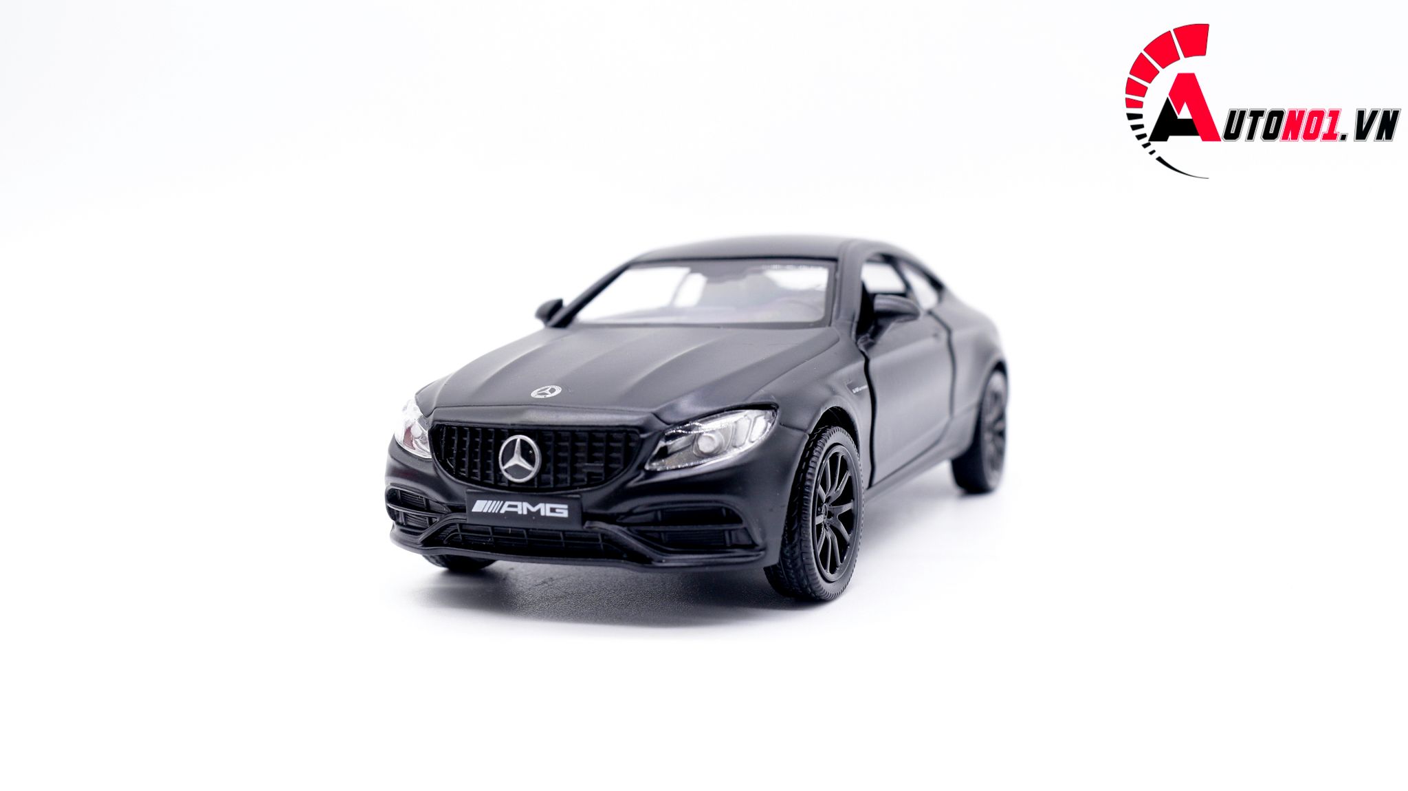  Mô hình xe Mercedes Benz C63s Amg Coupe Black 1:36 Scale Model 7589 