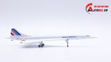  Mô hình máy bay phản lực siêu thanh Concorde Air France 4590 Pháp có bánh xe tỉ lệ 1:400 MB16161 