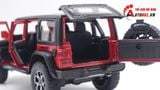  Mô hình xe Jeep Wrangler Rubicon 4x4 Tỉ Lệ 1:24 Alloy Model 7072 