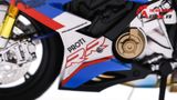  Mô hình xe độ Bmw S1000rr Custom Tricolor Version 1:12 Autono1 Alloy D160G 