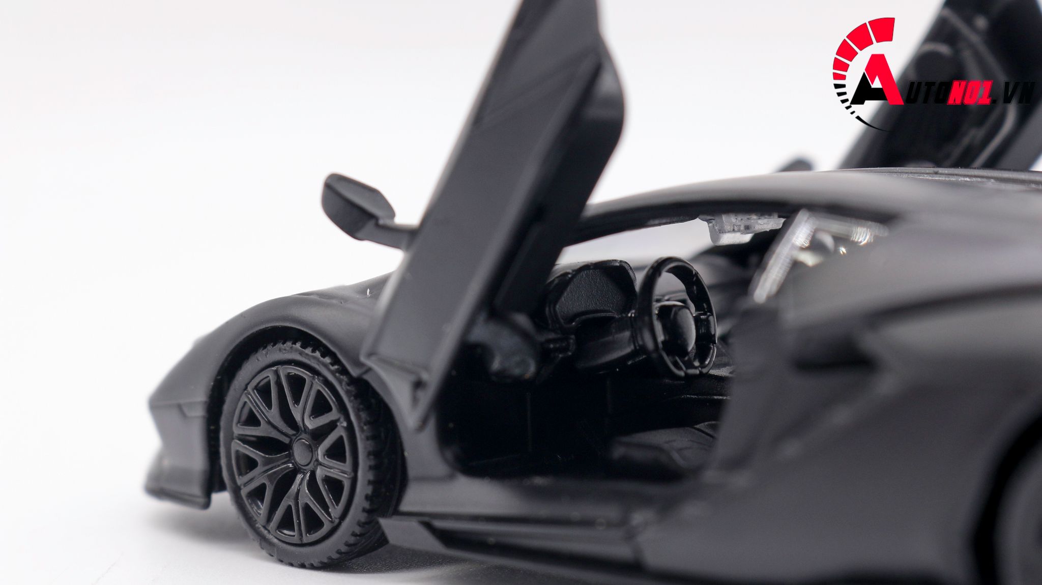  Mô hình xe Lamborghini Sian Black 1:36 Scale Model 7593 