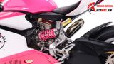  Mô hình xe cao cấp Ducati 1199 Hello Kitty Pink Version độ nồi 1 1:12 Tamiya D227L 