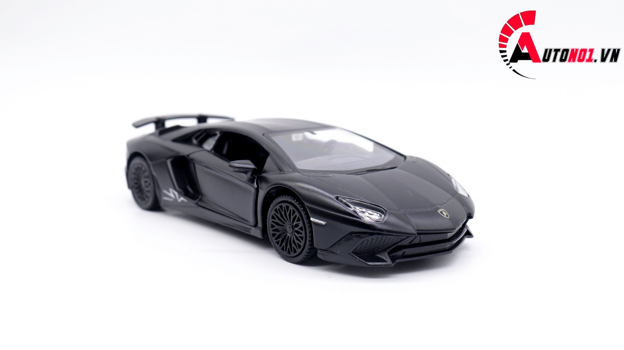  Mô hình xe Lamborghini Aventador Lp750-4 Sv Coupe Black 1:36 Scale Model 7591 