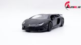  Mô hình xe Lamborghini Aventador Lp750-4 Sv Coupe Black 1:36 Scale Model 7591 