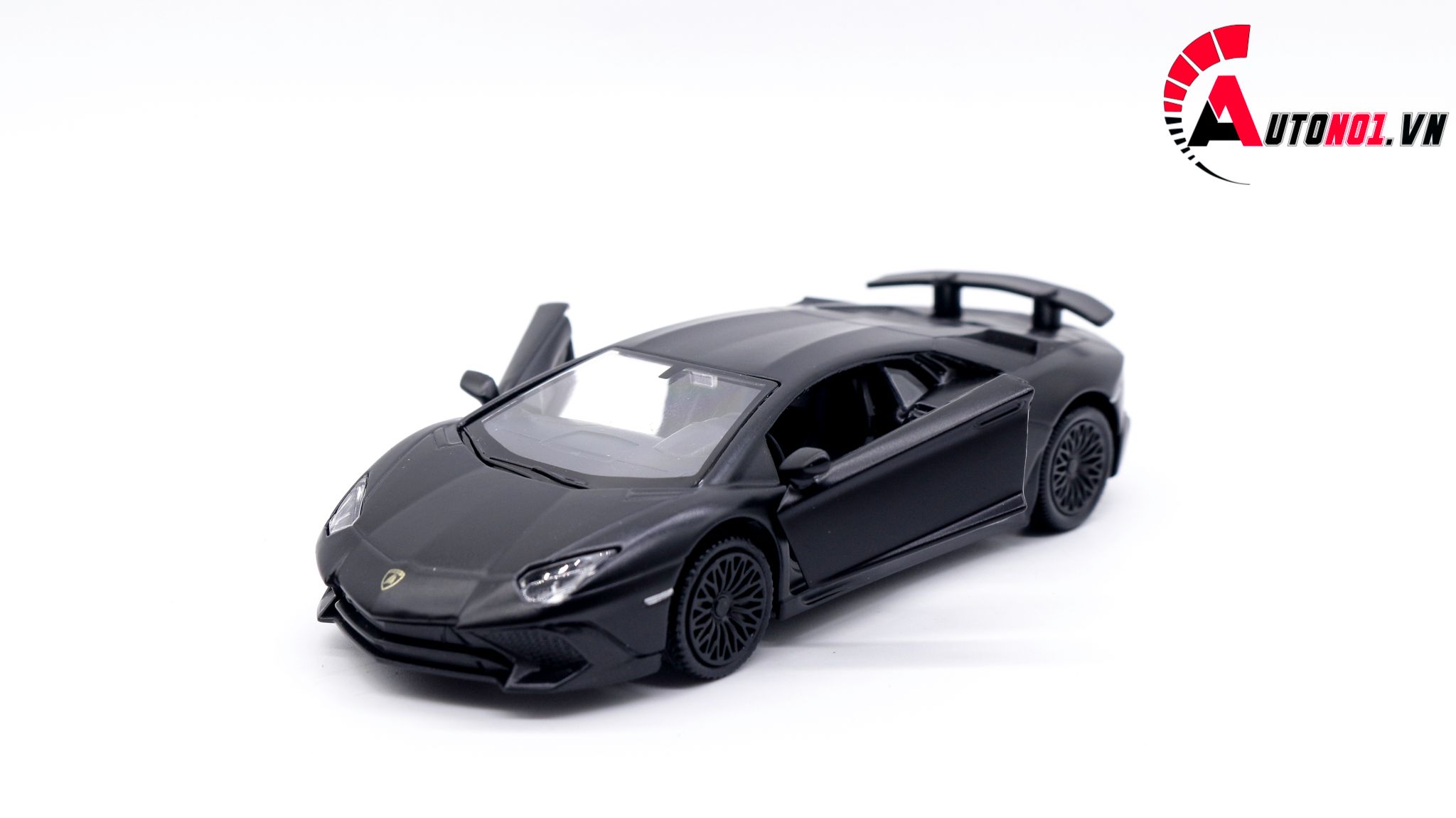  Mô hình xe Lamborghini Aventador Lp750-4 Sv Coupe Black 1:36 Scale Model 7591 