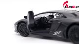  Mô hình xe Lamborghini Aventador Lp750-4 Sv Coupe Black 1:36 Scale Model 7591 