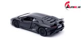  Mô hình xe Lamborghini Aventador Lp750-4 Sv Coupe Black 1:36 Scale Model 7591 