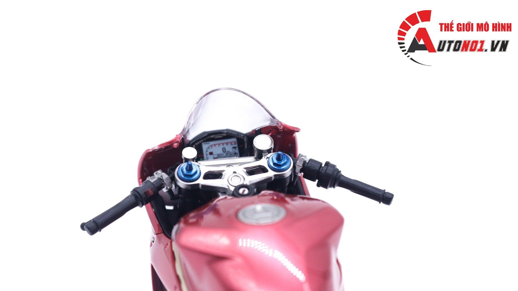  Mô hình xe cao cấp Ducati 1199 Iron Man Version độ nồi 1 1:12 Tamiya D227N 