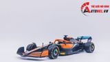  Mô hình xe đua F1 McLaren MCL36 2022 #3 - #4 Hybrid 1:24 Rastar có bản quyền OT357 