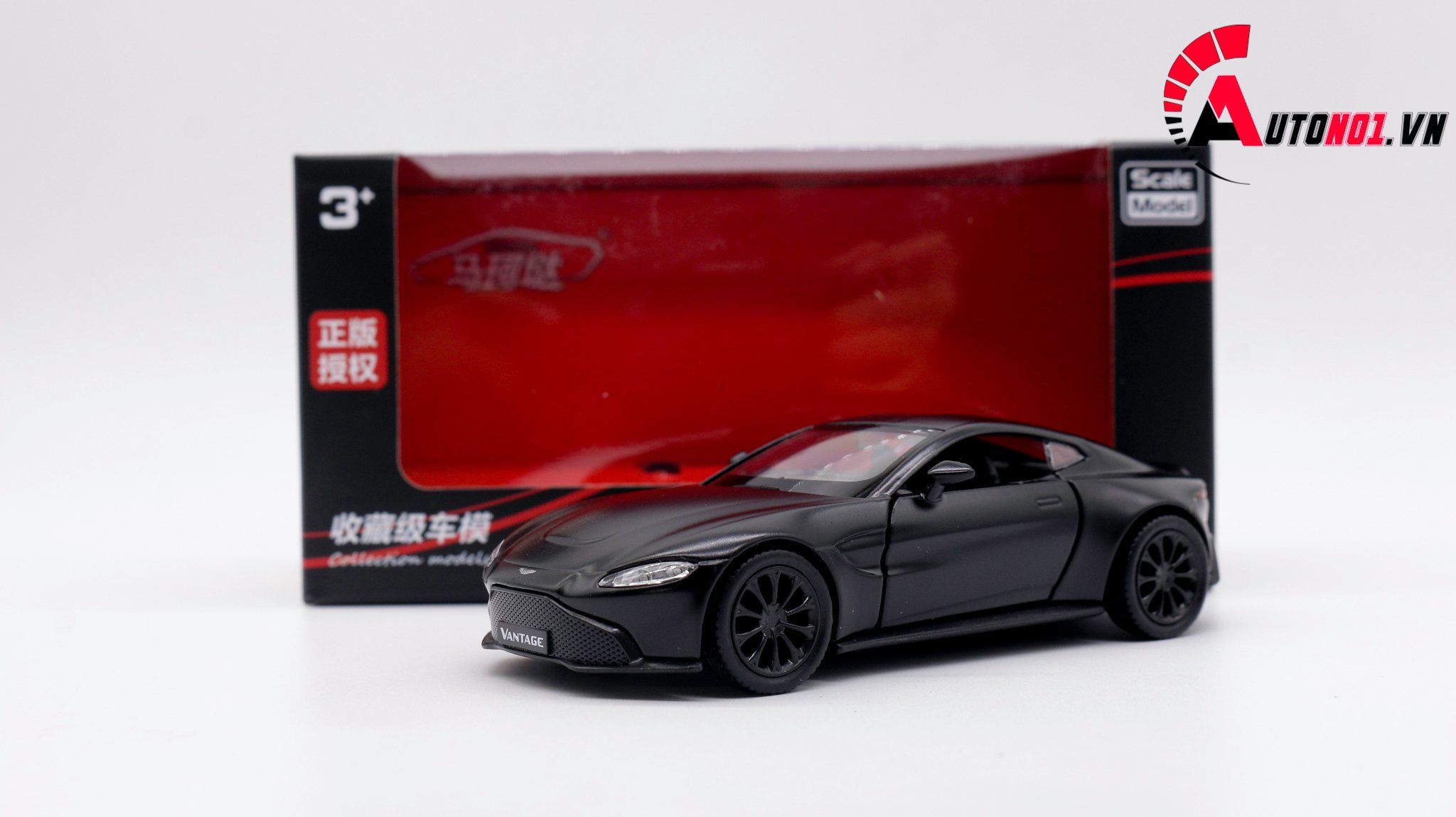  Mô hình xe Aston Martin Vantage Black 1:36 Alloy 7597 