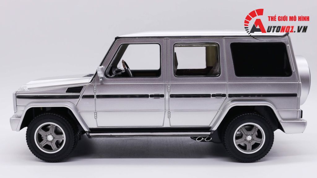 RASTAR XE ĐIỀU KHIỂN MERCEDES BENZ G55 AMG SILVER 1:14 1258