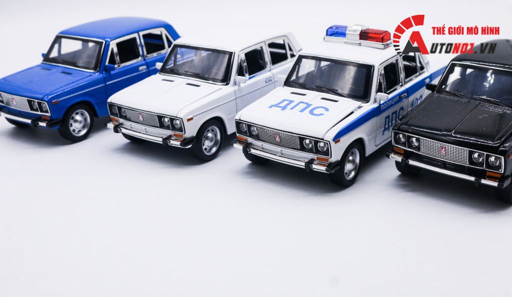 MÔ HÌNH XE LADA 2106 1:24 MINIAUTO 8016