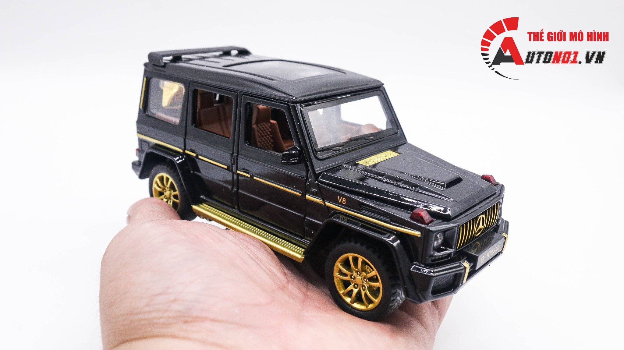  Mô hình xe Mercedes G-Klessa G63 V12 1:32 Alloy Model 8034 