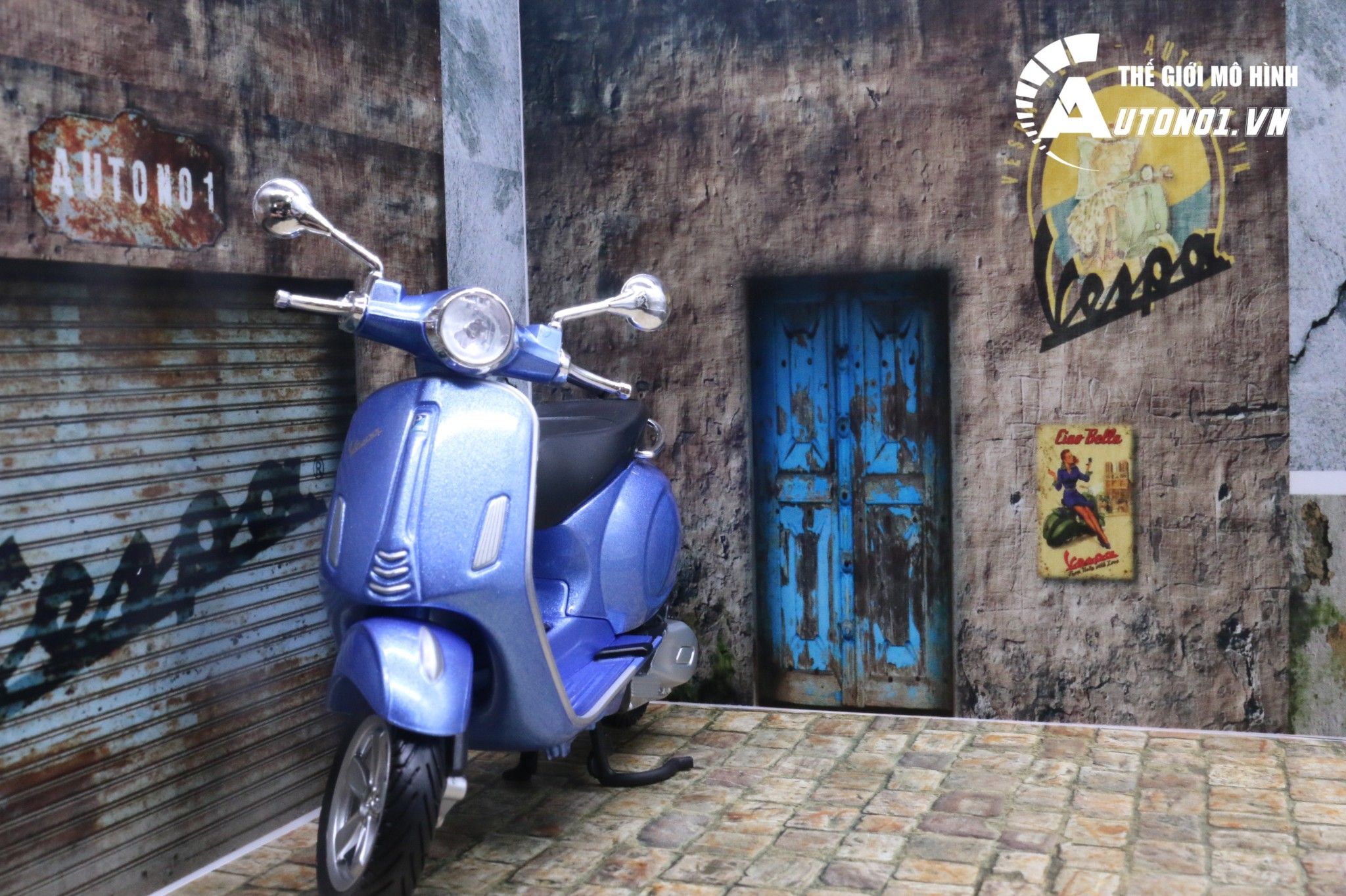 DIORAMA GARAGE XE VESPA CỔ KÍCH THƯỚC 28CM X 20CM X 15CM TỈ LỆ 1:12 DR – Cửa Hàng Mô Hình DIORAMA GARAGE XE VESPA CỔ KÍCH THƯỚC 28CM X 20CM X 15CM TỈ LỆ 1:12 DR – Cửa Hàng Mô Hình