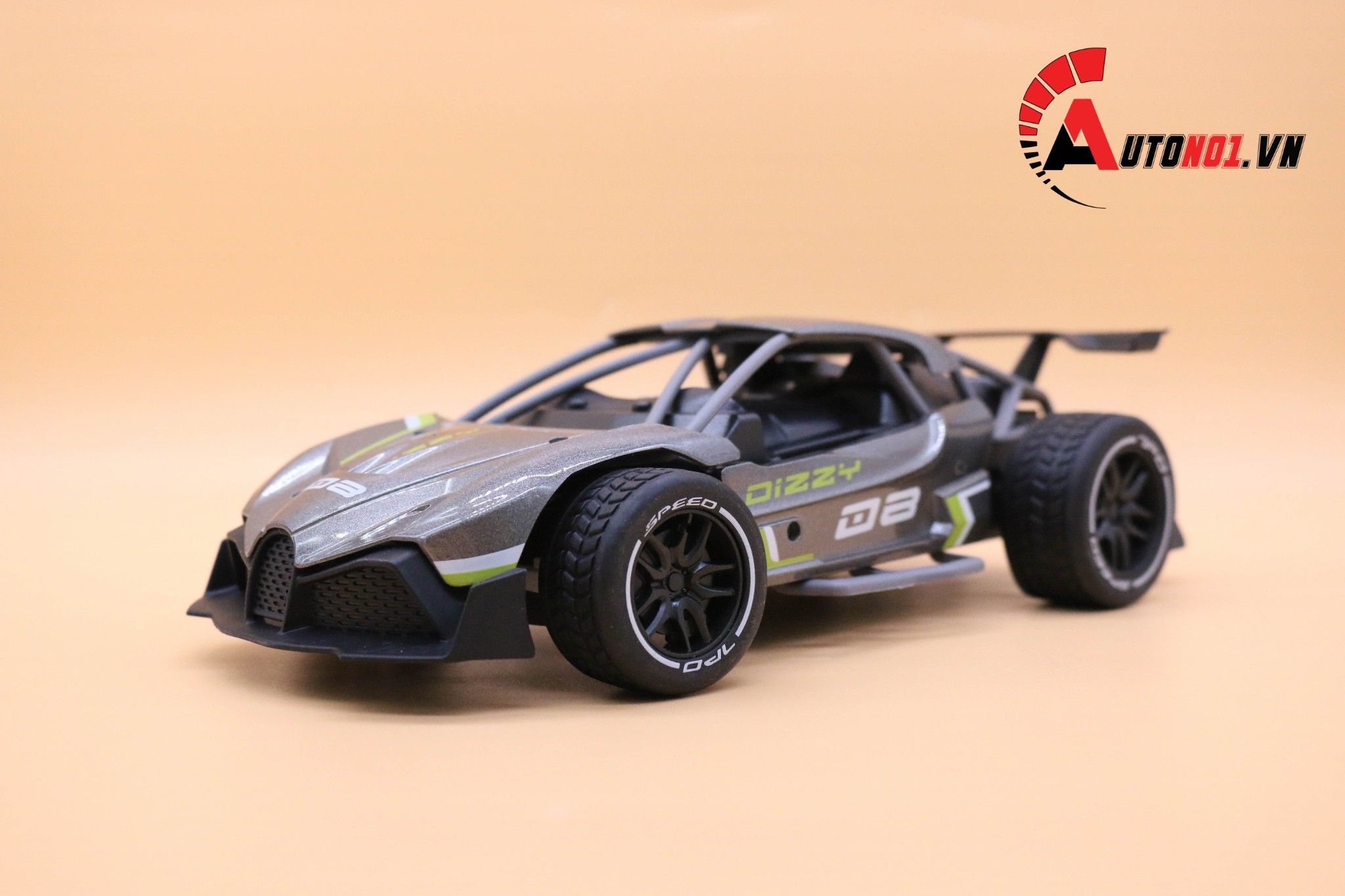  MÔ HÌNH XE ĐIỀU KHIỂN Ô TÔ BUGATTI GREY 1:16 SUPERGT 6333 