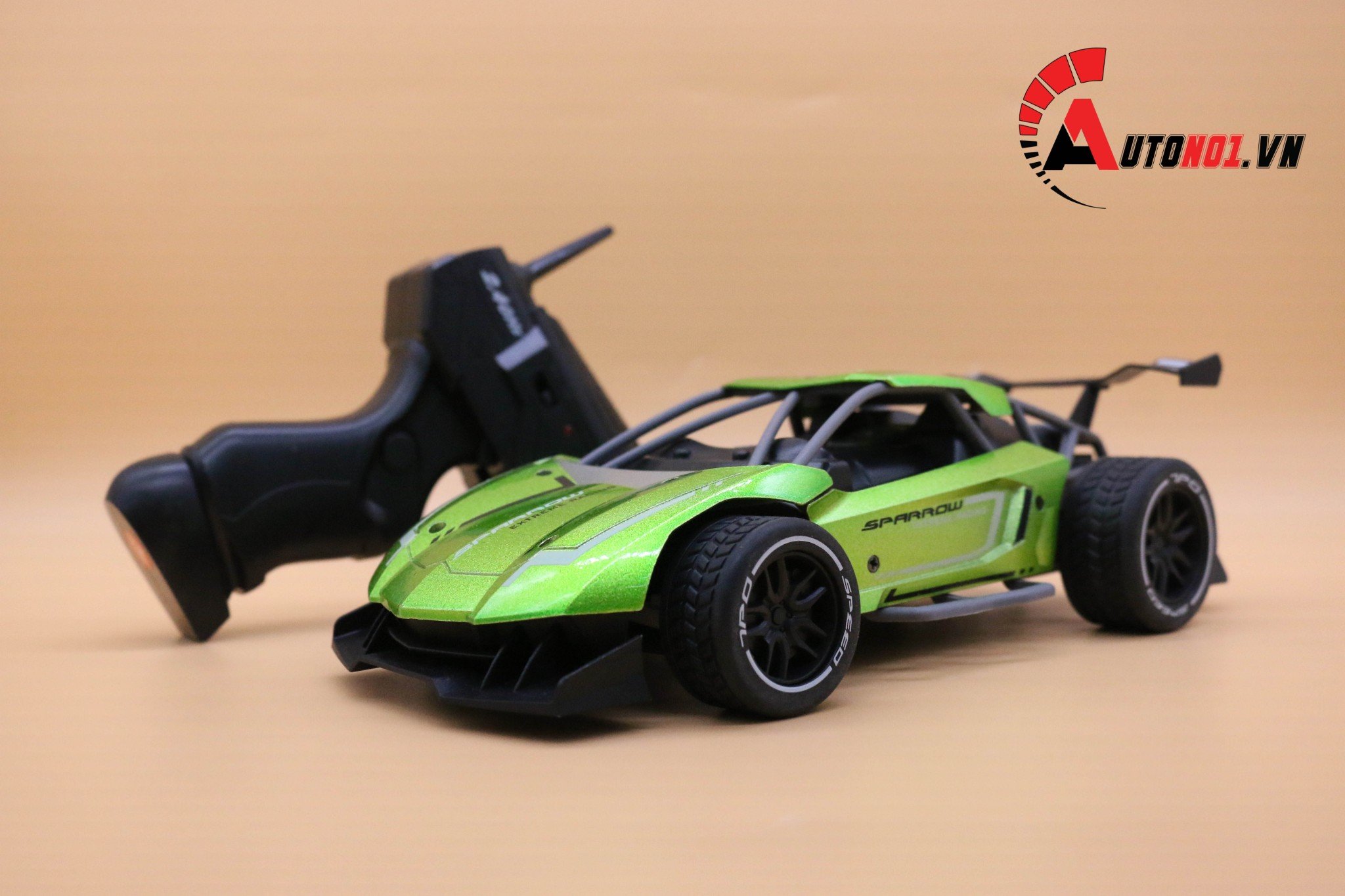 MÔ HÌNH XE ĐIỀU KHIỂN Ô TÔ LAMBORGHINI GREEN 1:16