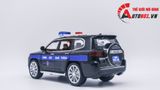  Mô hình xe ô tô độ CSGT Toyota Prado cảnh sát giao thông Việt Nam màu đen 1:24 full open có còi hú OT380 