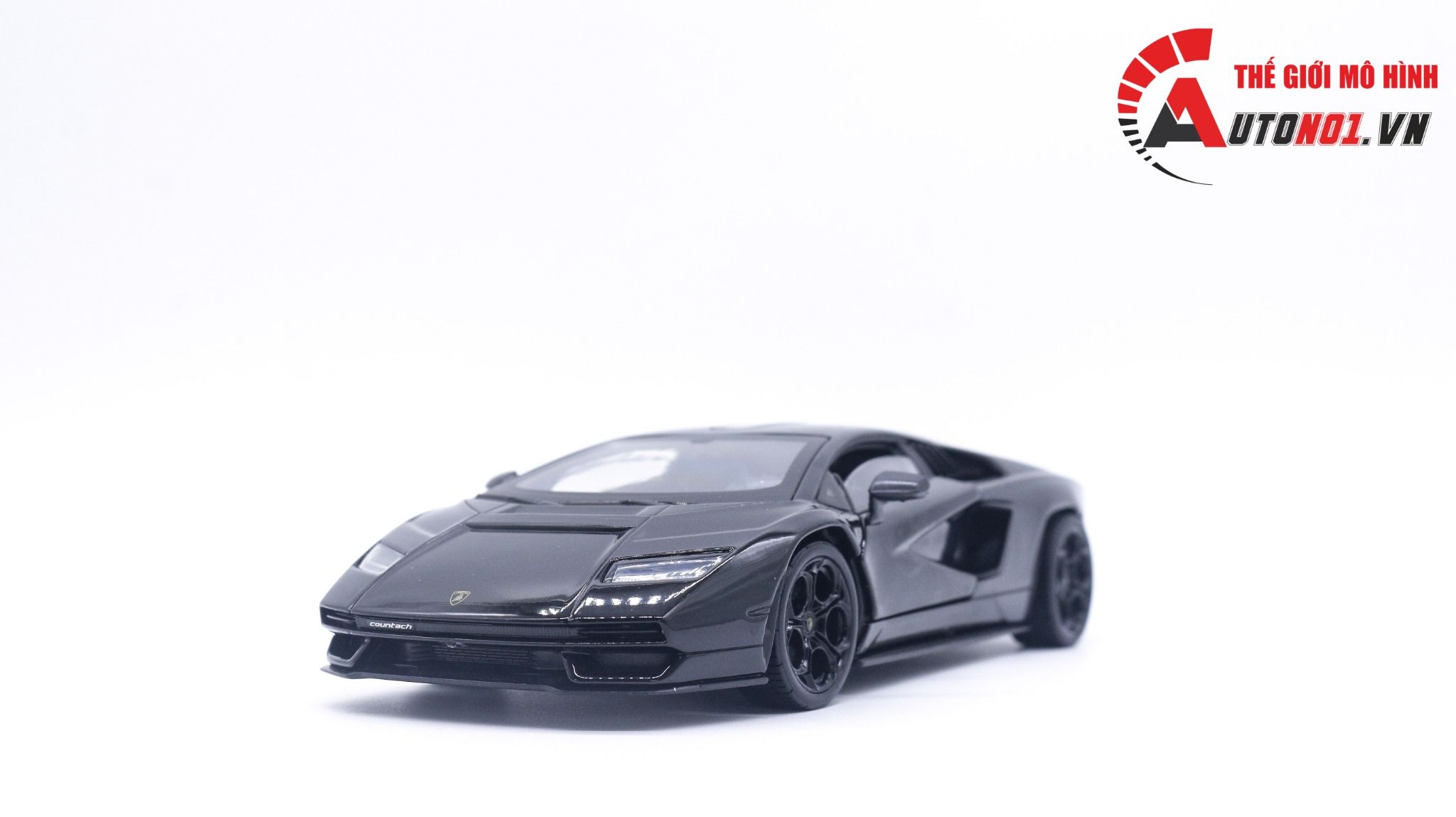  Mô hình xe Lamborghini Countach LPI800-4 đánh lái được full kính tỉ lệ 1:24 Welly OT021 