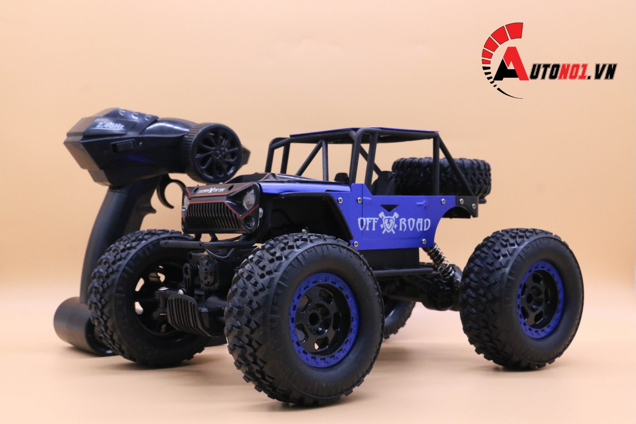 MÔ HÌNH XE ĐIỀU KHIỂN Ô TÔ OFF ROAD BLUE 4WD 1:14 JD TOYS