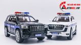  Mô hình xe ô tô độ CSGT Toyota Prado cảnh sát giao thông Việt Nam màu trắng 1:24 full open có còi hú OT380 