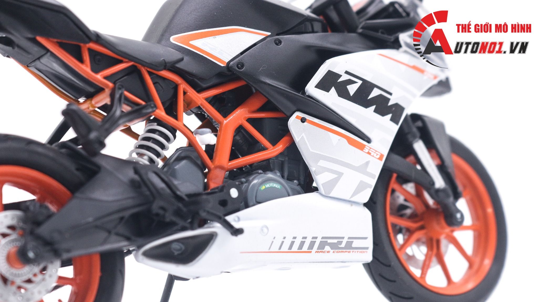  Mô hình xe KTM RC390 1:12 Joycity/Automaxx MT002 