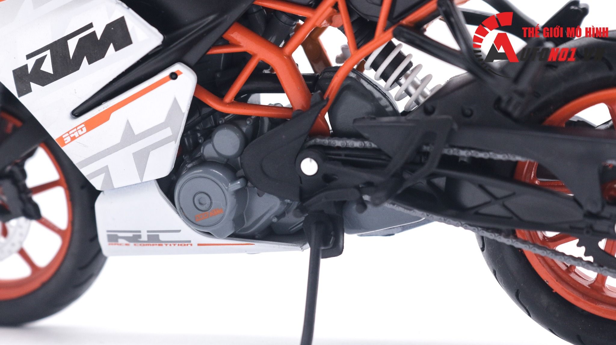  Mô hình xe KTM RC390 1:12 Joycity/Automaxx MT002 