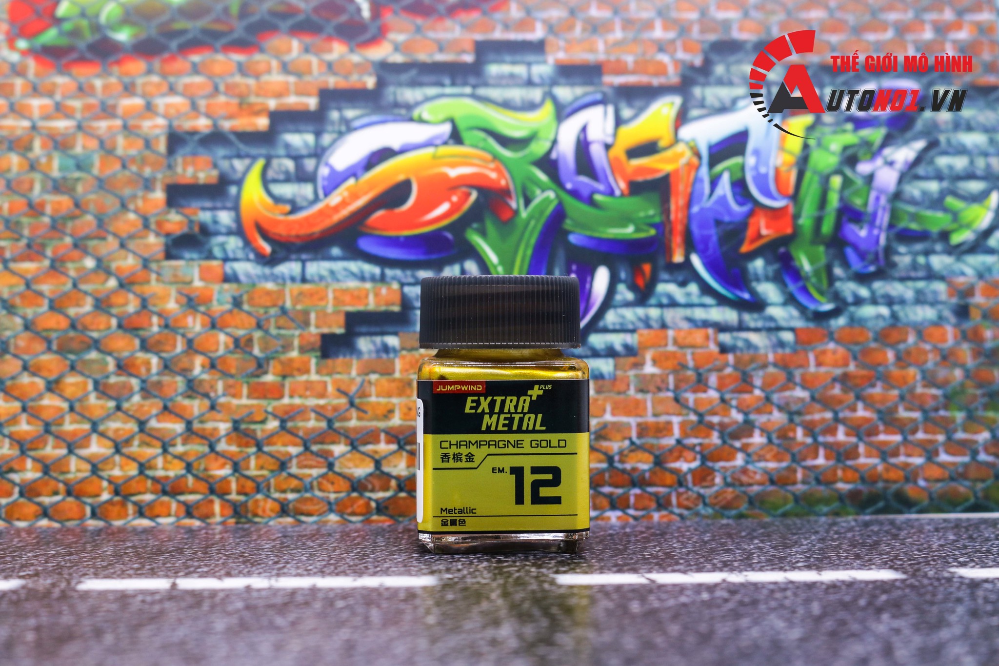  Lacquer em.12 champagne gold sơn mô hình màu vàng đồng 18ml Jumpwind EM12 