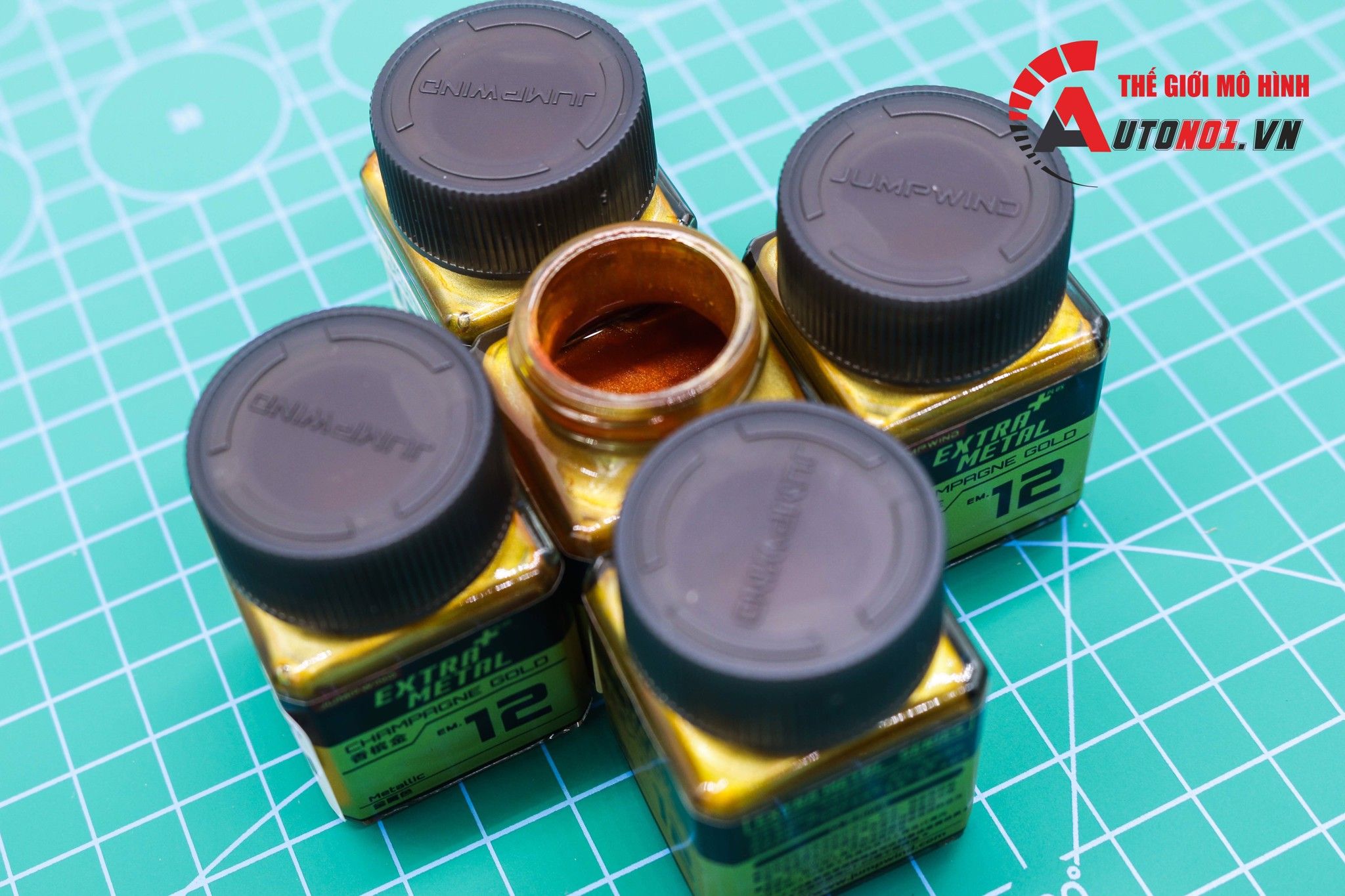  Lacquer em.12 champagne gold sơn mô hình màu vàng đồng 18ml Jumpwind EM12 