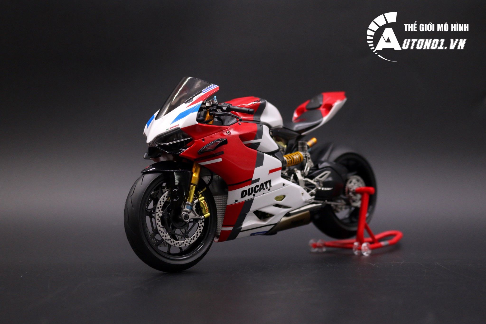  Mô hình xe cao cấp Ducati 1199 Corse 1:12 Tamiya D102 