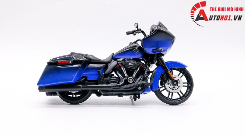 MÔ HÌNH HARLEY DAVIDSON 2018 CVO ROAD GLIDE BLUE 1:18 MAISTO 7861